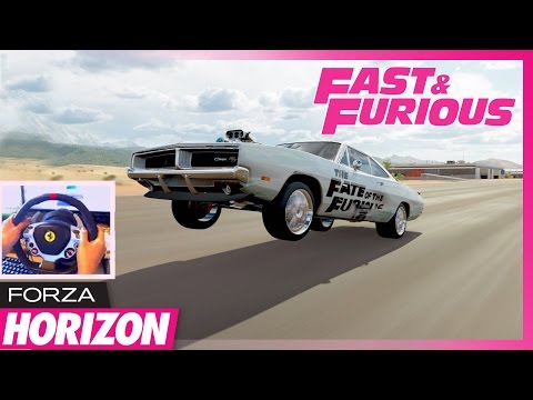 BỐC ĐẦU XE DODGE CHARGER - QUÁ NHANH QUÁ NGUY HIỂM TRONG FORZA HORIZON 3 | THRUSTMASTER TX