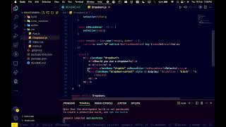 React Dropdown Project