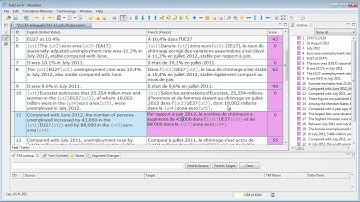 Display/hide spaces in mainstream CAT tools