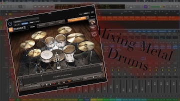 Mixing Metal | Mixing Heavy Metal Drums Using MIDI With EZ Drummer 2