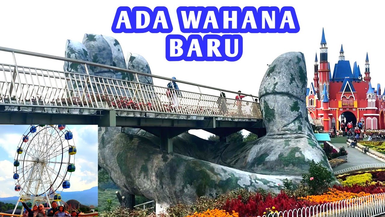 Wisata D'Castello Ciater Subang Ada Wahana Baru Bianglala Tertinggi JAWA BARAT