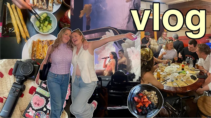 VLOG: dua lipa, grwm, dinner dates, friends, events, work life, huge haul, thrift finds, melb city!