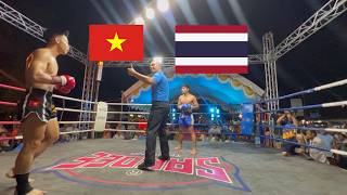 Nguyễn Thành Đạt vs. Võ Sĩ Thái Lan | Trận Đấu Muay Căng Thẳng Trên Đất Thái