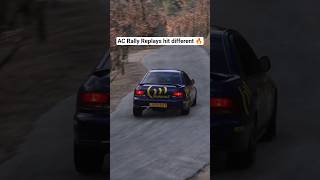 Assetto Corsa Rally replay mode in is a 🔥 #shorts #simracing #rally #subaru #colinmcrae