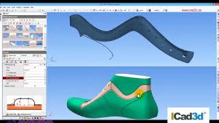 Software ICAD 3D+ para diseño de calzado y patronaje screenshot 5