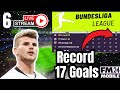 Fm 24 mobile live  bundesliga record breaking attempt  conceded goals challenge  youth promotion