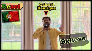 React Cover Believe by [Gabriel Henrique] (Portugues Reage)