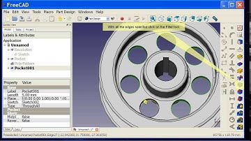 05 FreeCAD Part Design Workbench Tutorial - Modeling a Flanged Pulley