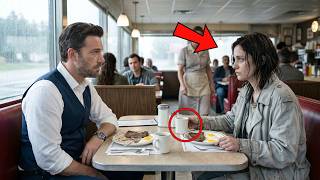 Single Dad Thought He'd Eat Alone — Until a Poor Woman Said, 'I'm Hungry, Can I Stay a While'