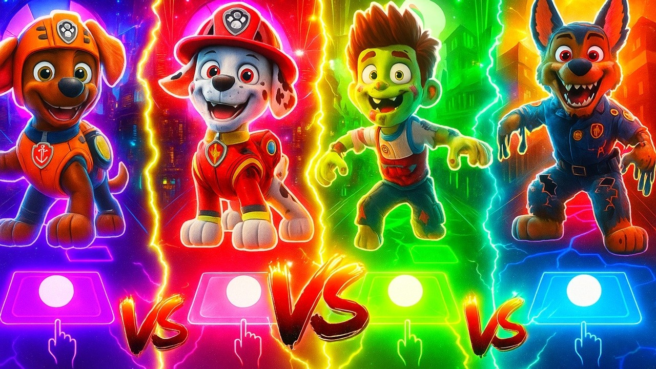 🔴😵‍💫Relaxing Paw Patrol Piano Radio - Best Tiles Hop Music - 24/7 Live Stream - Music For Relax 🔴#5