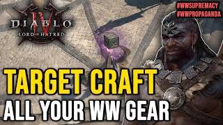 How to Craft Whirlwind Barbarian Gear - Full Crafting Guide - Diablo 4 LoH