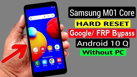 Samsung M01 Core hard reset/pattern Lock/pin lock/password easy trick | samsung m01 core hard reset