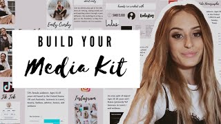 How to Create a Media Kit | Influencer tips to get YOU more brand deals
