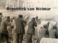 De Weimarrepubliek / Republiek van Weimar (1918-1933)