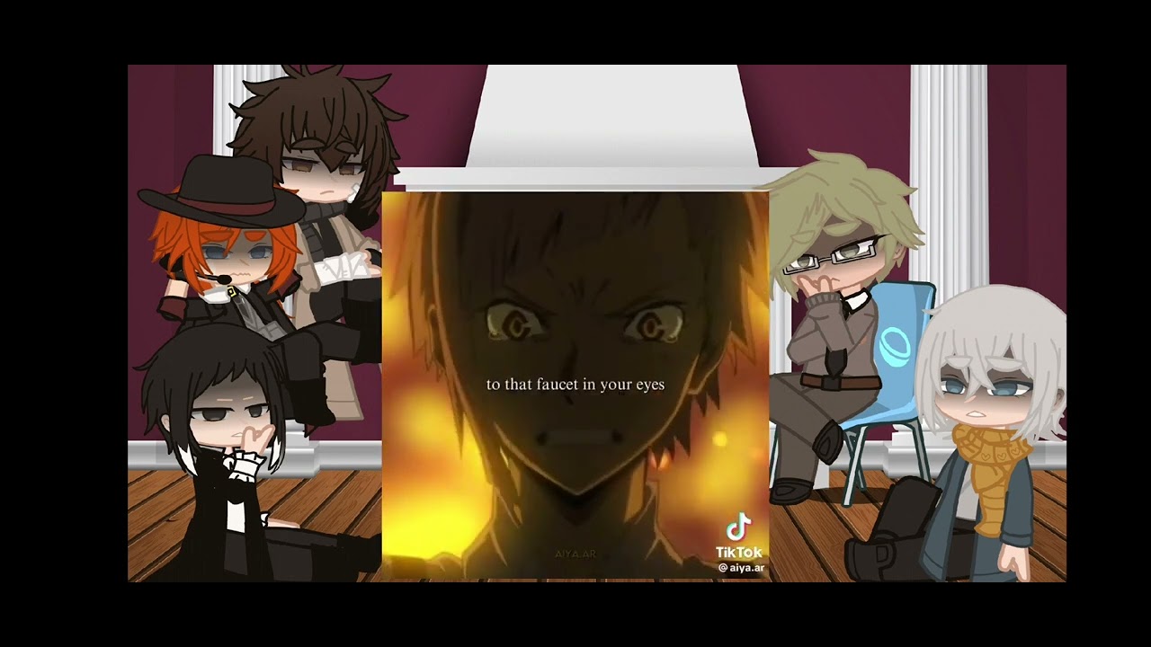 Past BSD react to Atsushi (Angst) - 6/? - Bungo Stray Dogs x Gacha - credits in desc - Spyro_