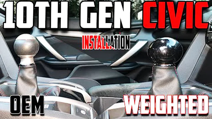 10TH GEN HONDA CIVIC | INSTALL SHIFT KNOB