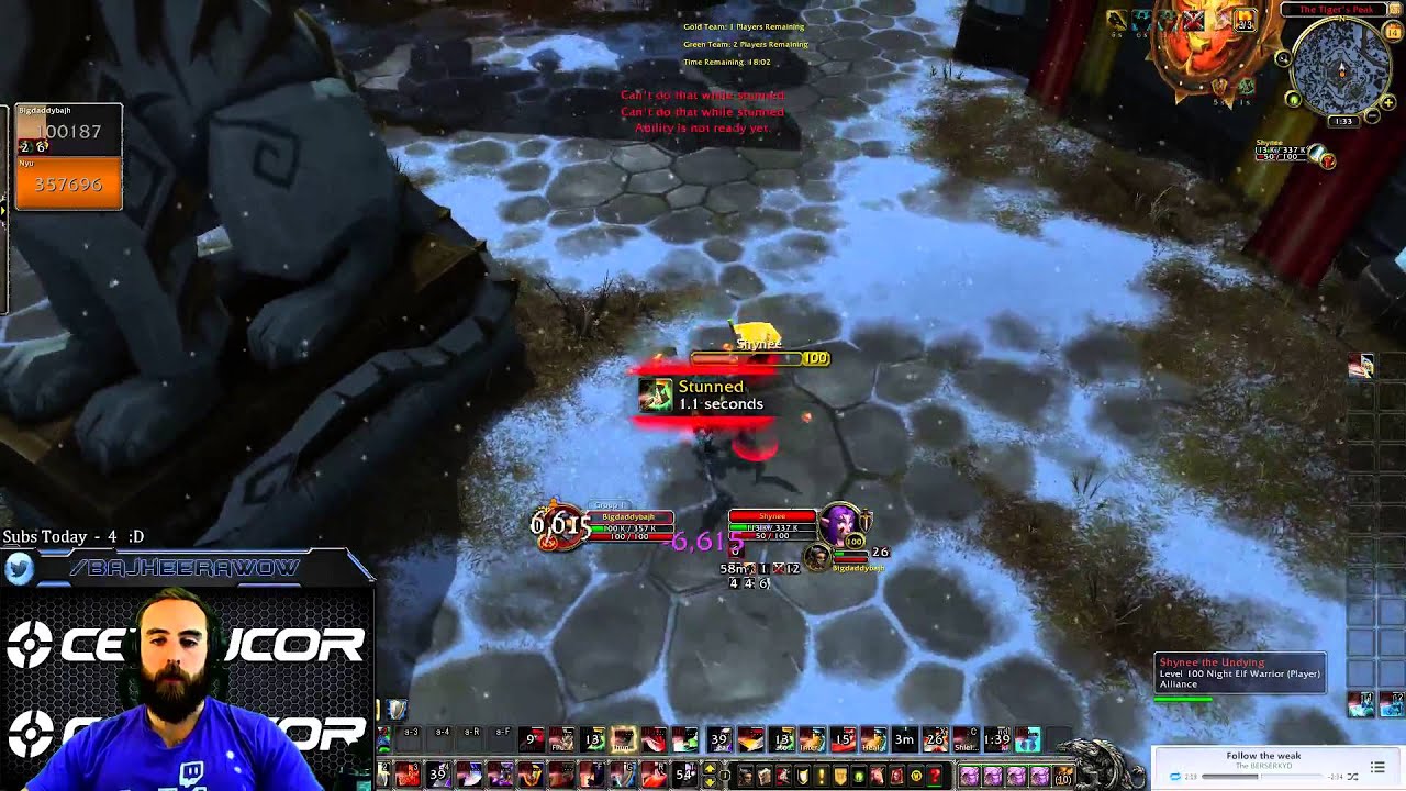 Warlords of Draenor (Beta): EPIC Level 100 ARMS vs FURY Warrior Duel