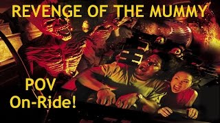 Revenge Of The Mummy POV HD 2015 Universal Studios Florida Roller Coaster On-Ride GoPro Launched