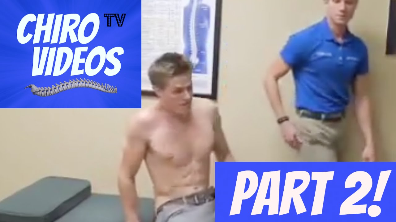 Part 2! Amazing back/neck cracking pressing popping chiropractic