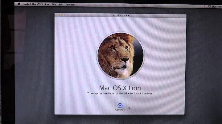 How To: Install Mac OS X Lion 10.7 Over Leopard (Updating Directly From Leopard To Lion)