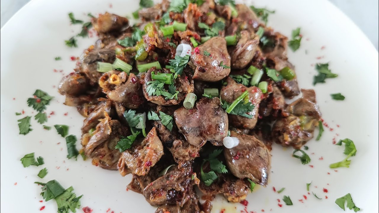 Best way to enjoy Chicken Hearts Recipe - YouTube