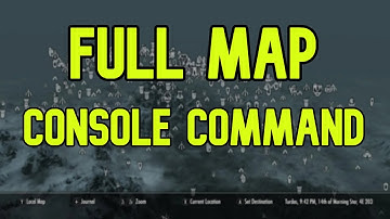 Hoe je alle kaartlocaties in Skyrim ontgrendelt (console-opdrachten)