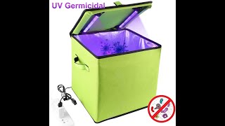 PXQ UV Light Disinfectant Box/PXQ Caja de desinfectante de luz UV