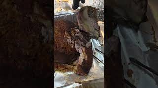 Smoked Pulled Pork #bbq #webersmoker #pulledpork