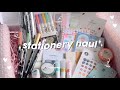 huge stationery haul 🌷 | ft. stationery pal