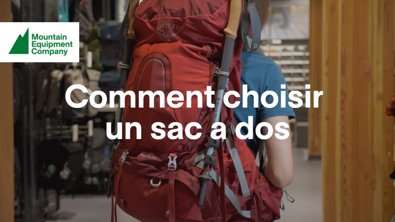 Comment choisir son sac à dos de randonnée ?