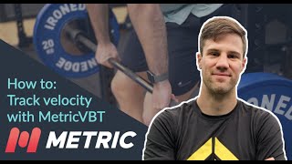 Velocity based training on your phone | Setting up the Metric VBT app