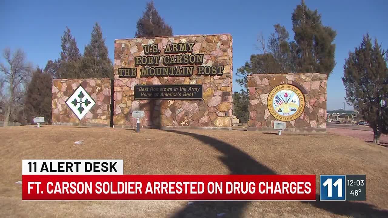 Fort Carson soldier arrested on federal drug distribution charges