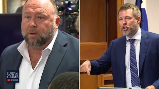 Plaintiffs’ Lawyer Urges Jury to Wipe Out Alex Jones’ Livelihood