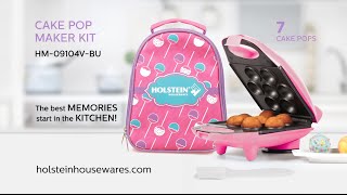 HM-09104V- Mini Cakepop Maker- Holstein Housewares
