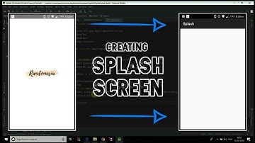 Splash Screen creation - Android Studio latest version