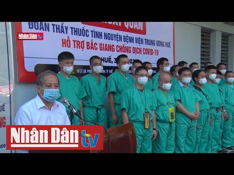 Video Đoàn y bác sĩ Thừa Thiên Huế lên đường hỗ trợ Bắc... - YouTube