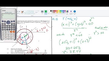 Completing the Square and Analytical Geometry (PROBLEM 1)