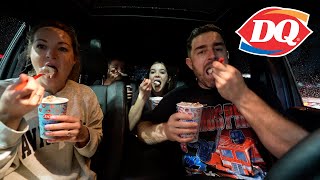 New Zealand Family Try Dairy Queen Blizzard for the first time!