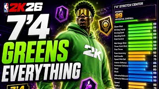 THIS 7'4 STRETCH CENTER GREENS EVERYTHING IN NBA 2K26