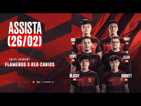 Flamengo vs Red Canids - #CBLOL Academy - 26/02