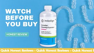 Quick Honest Review of the Invisalign Cleaning Crystals, Mint, 300g.