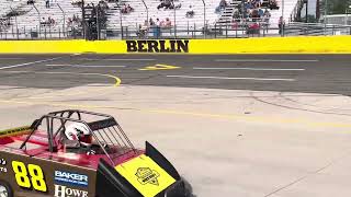Berlin Raceway-Junior mini wedge heat 1-6/7/25