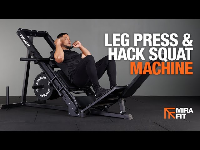 Mirafit Leg Press and Hack Squat Machine 