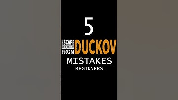 Top 5 Beginner Mistakes in Escape From Duckov!
