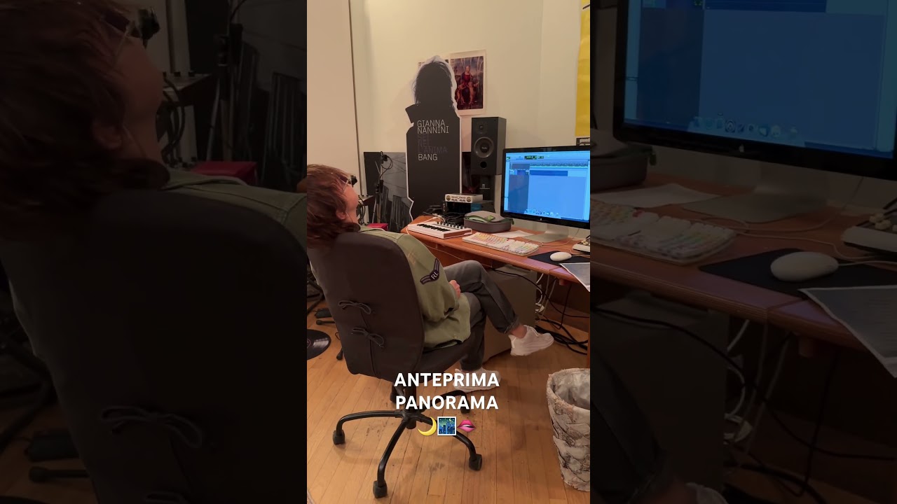 Vieni che ti faccio ascoltare un’anteprima di PANORAMA, fuori a mezzanotte 🌙🌃🫦