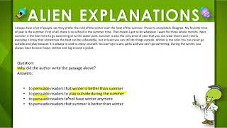 5th Grade - Reading - Argumentative Texts - Question Feedback - 152159