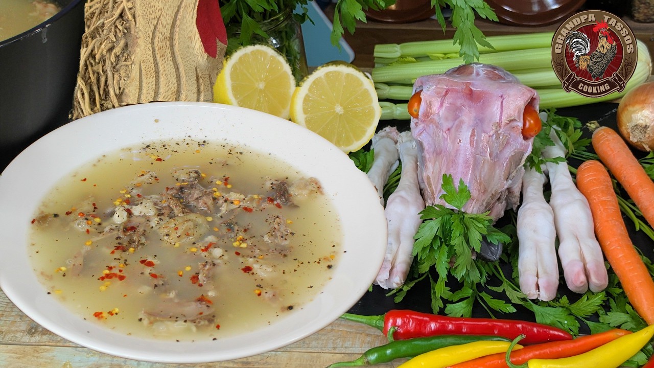 Бараний голова и ножки – Традиционный суп