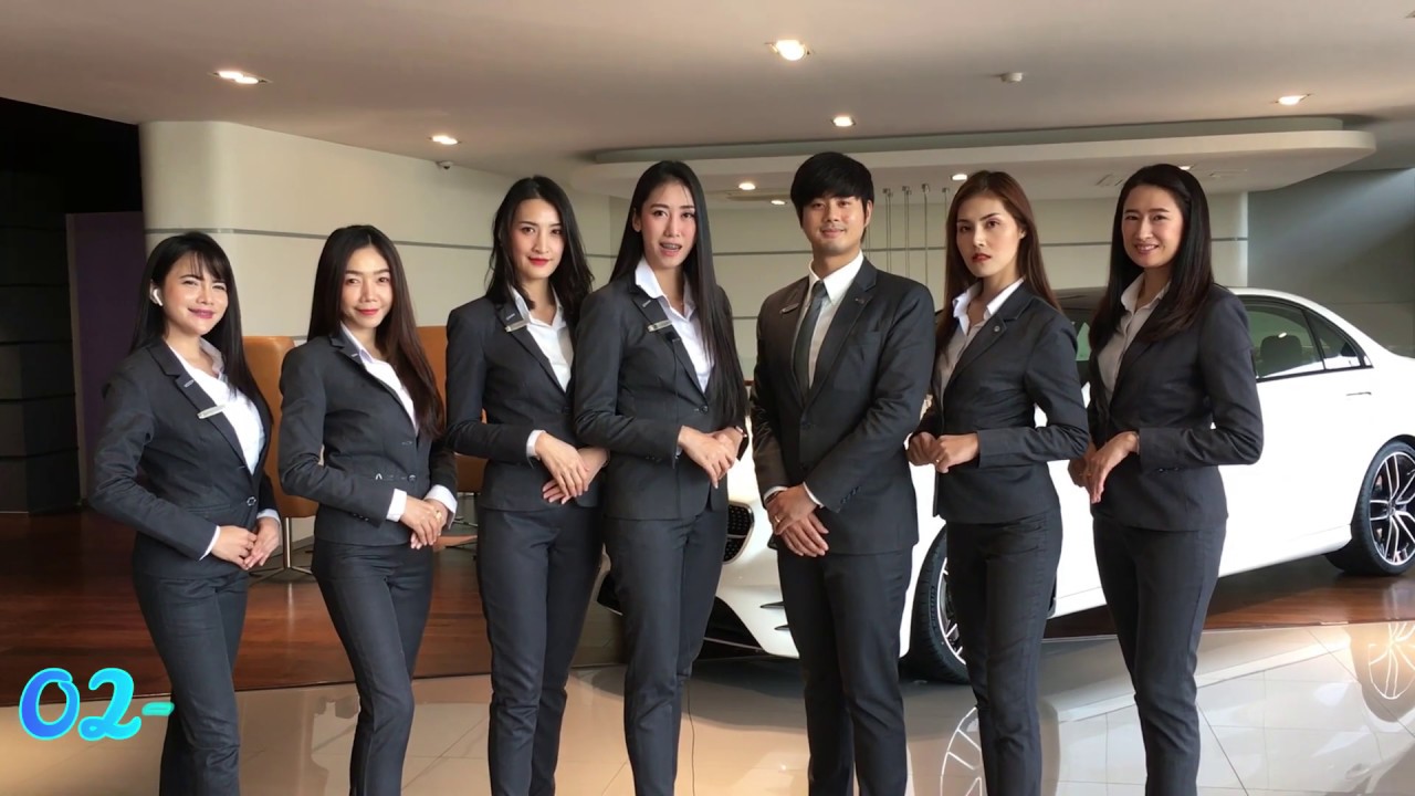 ที่ปรึกษาการขาย New Update Sales Benz Metro rama 2 ที่ปรึกษาการขายแนะนำโชว์รูม เชิญชวนลูกค้าเข้ามาใช้บริการ