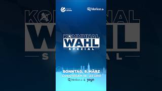 „Kommunalwahl Spezial“ am 8. März: Live-Sondersendung von SAT.1 Bayern und Merkur.de