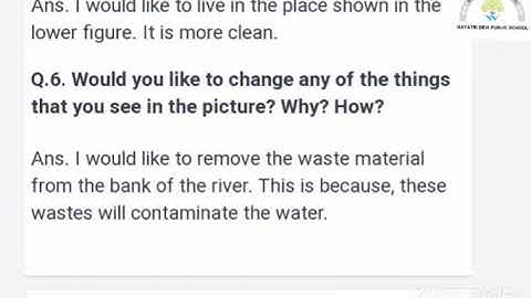 EVS CLASS 4 Unit 13  A River